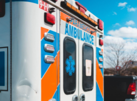 back of ambulance