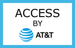  Access by AT&T with at&t logo
